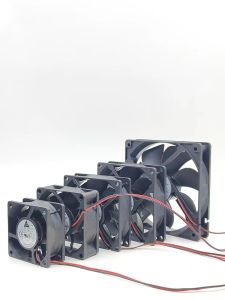 New Dc12v 24V 678/9cm 12cm Double Ball Inverter Welding Machine Weak Electricity Box Cooling Fan