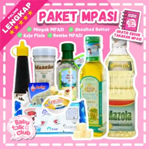 Paket Mpasi Mini Repack Lemak Tambahan Makanan Puree Bayi dan Balita Butter Minyak