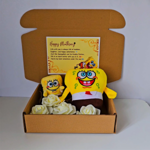 ✨ Spongebob Yellow Gift Set with Free Message for Anniversary Monthsary Birthday Holidays Celebration Gifts