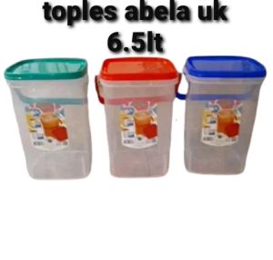Toples/ akurium es / /tempat  Es/toples kerupuk  GREEN LEAF  uk65 lt ABELLA-0165