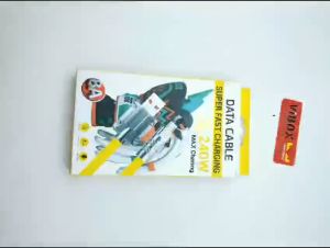 Vibox 240W Kabel Data Kingglass Rubber Fast Charging 8A For Usb Micro / Type C Android Smartphone Cable Data 1M