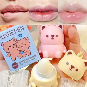 【XZ Beauty】Strawberry Honey Lip Balm Fruit Series Moisturizing Refreshing Non-sticky Lip Care Gloss Anti-Cracked Lips Mask Makeup