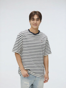 spao | Couple Style Bear Stripe Short Sleeve T-Shirt