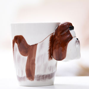 Ceramic 3D Animal Cup Hand-painted