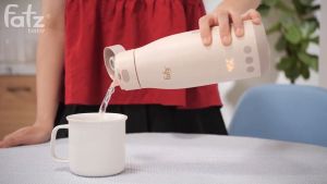 (HoảTốc1h) Bình đun hâm nước pha sữa cầm tay Fatz Baby Mini Smart 3 FB3621FD Mini Smart 2 FB3625VA - Chính hãng