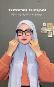 HIJAB SEGITIGA INSTAN JERSEY || SEGITIGA INSTAN JERSEY || JILBAB SEGITIGA INSTAN JERSEY STYLE RAMADHAN