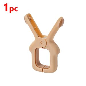 Strong Windproof Clothes Pegs Large Quilt Hanging Clips Beach Towel Clips Plastic Reusable Non-slip Fixed Drying Clothespins