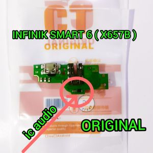 Konektor Cas Papan Konektor Cas Mic Infinik Smart 6 X657B Original