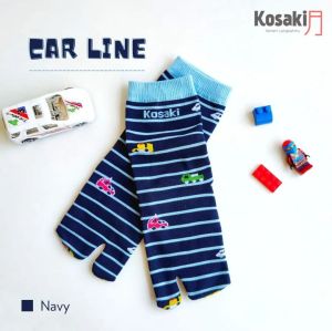 Kaos Kaki Anak Laki-laki Motif Kosakids CAR LINE Kaos Kaki Premium Jempol Motif Dobel Tumit Dobel Nylon