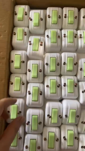 Combo 10 công tắc rùa  chất liệu nhựa PC chống cháy chiu được nhiệt độ cao