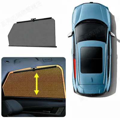 CHANGJIE | Automatic Expandable Car Sunshade for Privacy and UV Protection