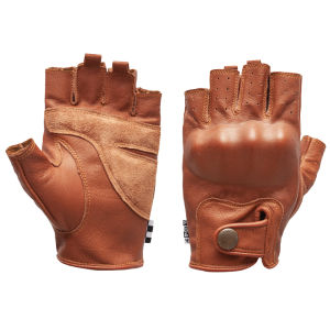 FOGY GARAGE | Vintage Breathable Fall-Proof Half Finger Motorcycle Gloves