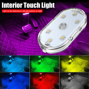 Led Touch Light Rechargeable Led Light for Car Led Touch Light for Car Light Inside Car Interior Led Light Led Touch Light Motorcycle Light Car Led Light Accessories Lights Motorcycle Accessories Touch Led Lights for Car Accessories Light Led Touch Lights