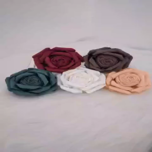 Handmade Tissue Paper Rose Head | DIY Floral Craft | Multiple Colors Available
