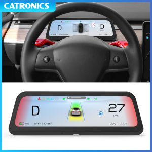 2025 NEW 9.6" Head Up Display for Tesla HUD for Model 3 2016-2023 Y 2020-2024 5-minute Quick Installation Carplay Android AUTO
