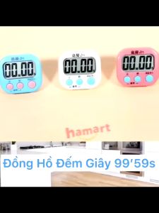 Đồng hồ đếm ngược có chức năng hẹn giờ nấu ăn tập thể dục nhắc nhở người già uống thuốc đúng giờ