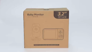 Babystar 3.2 Inch LCD Wireless Video Baby Monitor 2 Way Audio Talk Night Vision Surveillance Security Camera Babysitter
