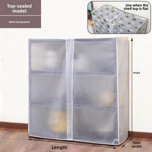Modern Minimalist Multi-Layer Home Shoe Cabinet Dust Cover Indoor Attractive Cover Curtain Indoor Good Looking Dustproof