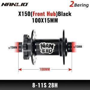 NanLio X150 MTB Bike Hub | 150 Clicks 6 Pawls 3 Teeth Loud Sound | Sealed Bearings 24/28/32/36H | 8–12 Speed HG XD MS Compatible