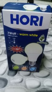 Lampu Led Hori 11 9 7 4 Watt ✓warm white / kuning