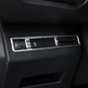 Car Headlight Adjustment Knob Switch Control Panel Cover For Peugeot 3008 5008 GT Hybrid 2016 2017 2018 2019 2020 2021 2022 2023