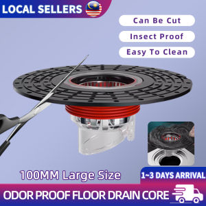 10cm Large Size Floor Drain Core Insect-proof Odor-proof Floor Drain Core Bathroom Floor Sewer Hair Interceptor Accessories For Fast