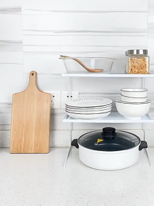 UNIDO 3 Layer Kitchen Storage Rack Desktop Oven Seasoning Rack Shelf Plate/Spice Rack Organizers Storage Dish Rack Storage Organizer 分层置物架