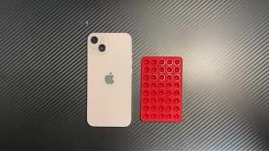 1 Miếng Đệm Hút Silicon Hai Mặt Dùng Để Cố Định Điện Thoại Di Động Dễ Vệ Sinh Chống Trượt Dùng Cho Bảo Trì Xưởng Giá Đỡ Bằng Cao Su