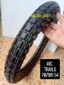 BAN SEMI TRAIL RING 14 IRC SWALLOW UKURAN 80/90-14 KONDISI BARU. 