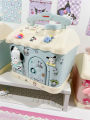 Cute Girl Heart DIY Savings Bank Coin Storage Box Desktop Decoration Children's Paper House Shape Coin Jar Storage Container. 