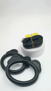 Isi 2 Set Gym Ring Pull Up Tali Stretching Yoga Fitnes Anak Gymnastic Lifting Ring Strap Adujustable Children Rings Muscle Up