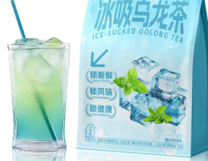 ชาอูหลงดูดน้ำแข็งใบสะระแหน่สด 250 กรัม 500 กรัม 冰吸乌龙茶