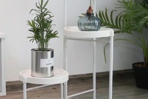Khung hoa màu xanh lá cây nhiều tầng Bắc Âu phòng khách nhiều thịt và cây xanh đặt giá đỡ chậu hoa sang trọng nghệ thuật tàu điện ngầm