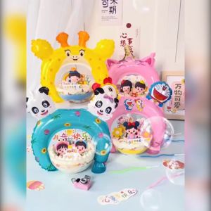 Gratis Ongkir - Balon Bando Karakter Hewan Balon Foil Kartun Animal Headband / Balon Ulang Tahun