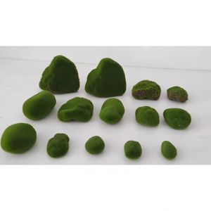 12pcs Micro Landscape Moss Stone Artificial Moss Rock Simulation Garden Fake Stone DIY Decoration