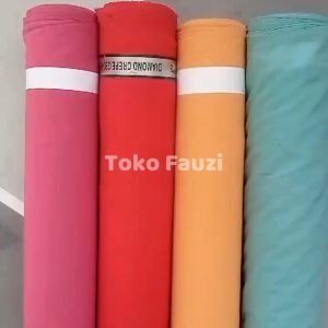 Kain Diamond Crepe Bahan untuk Pashmina Jilbab dll Harga untuk 3m