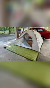 9FT Cheng Hup Malaka Bamboo Green PE Tarpaulin Canvas Waterproof-Kanvas Tutup Kereta Alas Lantai Camping