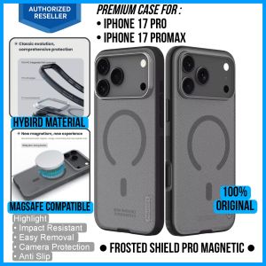 Case iPhone 17 Pro Max | Casing iPhone 17 Pro | FROSTED PRO Hybird Magnetic MagSafe Casing