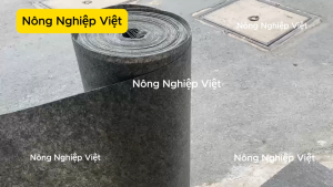 5m dài Vải địa lót chậu trồng cây ngăn rửa trôi đất vải địa chắn cỏ mọc thấm nước nhanh nhiều kích thước