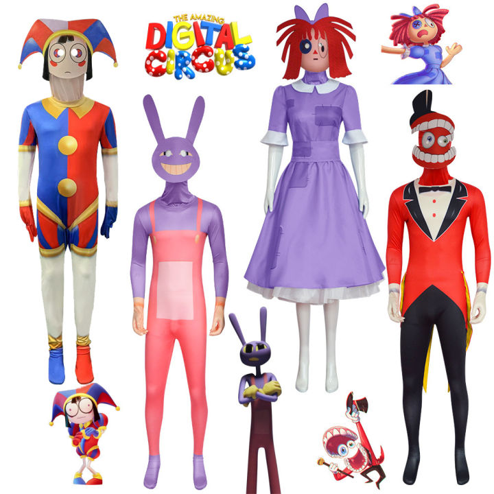 The Amazing Digitalcircus Cosplay Cartoon Costume,Carnival kids costume ...