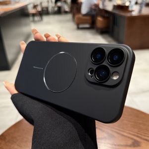 AO.HU | Ultra-thin Full-body Matte Black Phone Case with Lens Protection