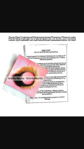 Pilik mata ng kambing for men goat eyelashes Or Pampadulas Original