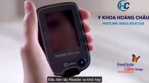 [CHÍNH HÃNG] Bộ máy đo đường huyết không chích máu FreeStyle Libre gồm đầu đọc cầm tay và cảm biến đo (1reader+1sensor)