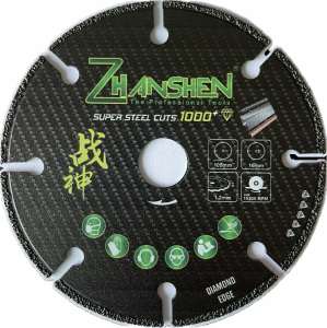 ZHANSHEN Diamond Multi Saw Blade 战神金刚石万能割片 (黑)