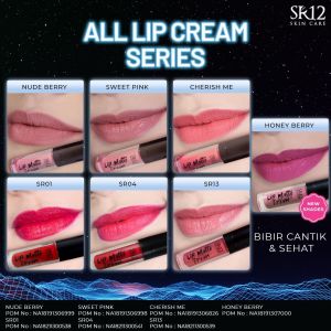 LIPSTIK SR12 / LIP MATTE CREAM MINI BPOM 2gr / LIPSTIK MATTE MAKE UP / BEBAS PARABEN TAHAN LAMA & RINGAN