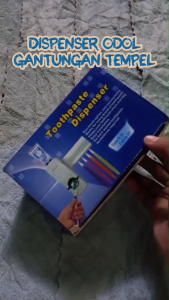 DISPENSER ODOL TOUCHME TEMPAT GANTUNGAN SIKAT GIGI TOOTHPASTE BRUSH TM200 TEMPEL DINDING