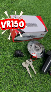 ชุดสวิทซ์กุญแจ +ฝาถังน้ำมัน YAMAHA VR150 รุ่นแรก สวิทซ์กุญแจ ครบชุด เบ้ากุญแจ เบ้าเบาะ ลูกกุญแจ ยามาฮ่า วีอาร์150 ชุดสวิทช์กุญแจ เดิม