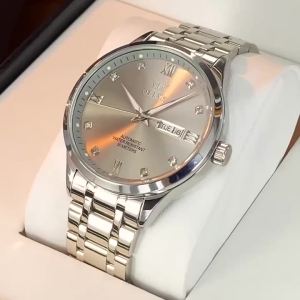 OLEVS | Original OLEVS 9946 Automatic Watch for Men Auto Date Calendar Display Luxury Business Wristwatch  Mechanical Mens Watches NEW