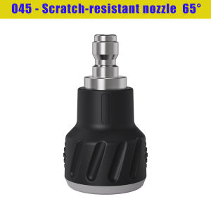 High-pressure washer elbow pole 55 cm extension pole pulley non-slip handle scratch-resistant ‘8’-shaped nozzle