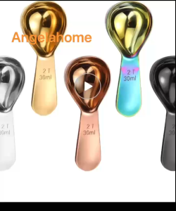 【SG SELLER】🔥Coffee Scoop Stainless Steel 30ml Espresso Spoon Tablespoon Measuring Spoon for Coffee Bean Loose Tea